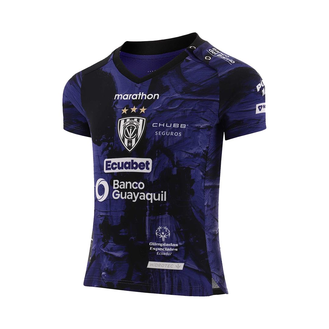 Camiseta Oficial de Niño Independiente del Valle (IDV) 2024 - Marathon Auténtica