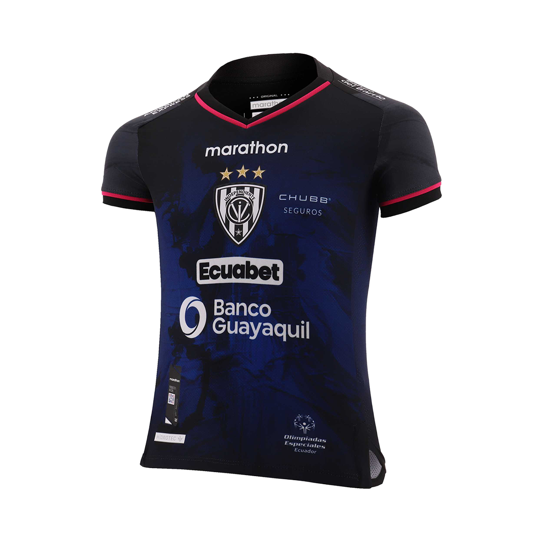 Camiseta Alterna 2 de Niño Independiente del Valle (IDV) 2024 - Marathon Auténtica