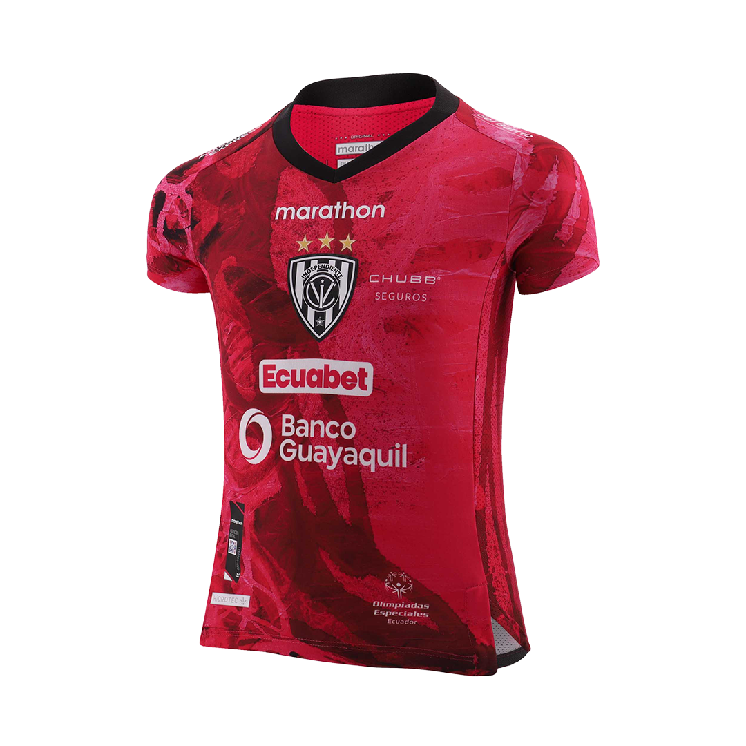 Camiseta Alterna 1 de Niño Independiente del Valle (IDV) 2024 - Marathon Auténtica